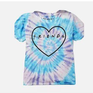 Justice Girls Tie Dye Friends Graphic Shirt
